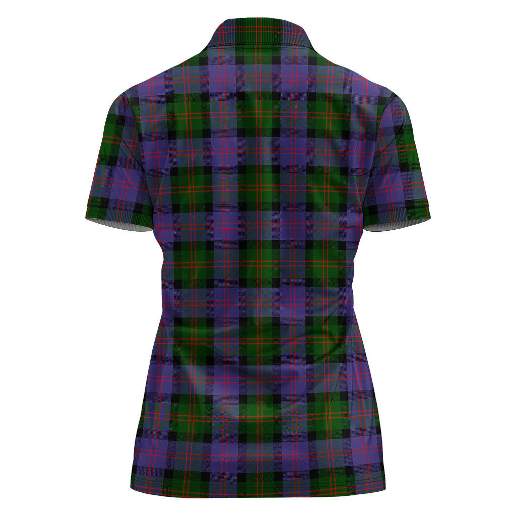 Blair Modern Tartan Polo Shirt For Women - Tartanvibesclothing