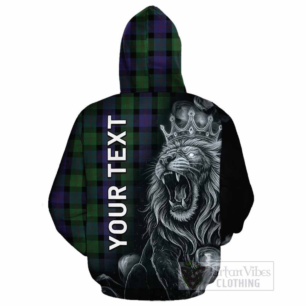 Blair Tartan Cotton Hoodie Roaring Lion Heritage