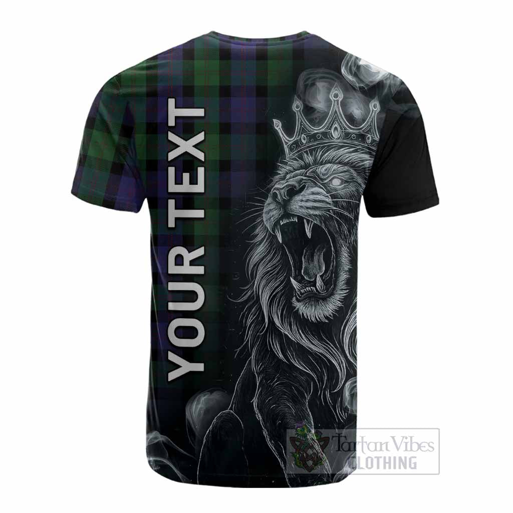 Blair Tartan Cotton T-shirt Roaring Lion Heritage