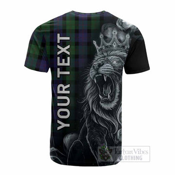 Blair Tartan Cotton T-shirt Roaring Lion Heritage