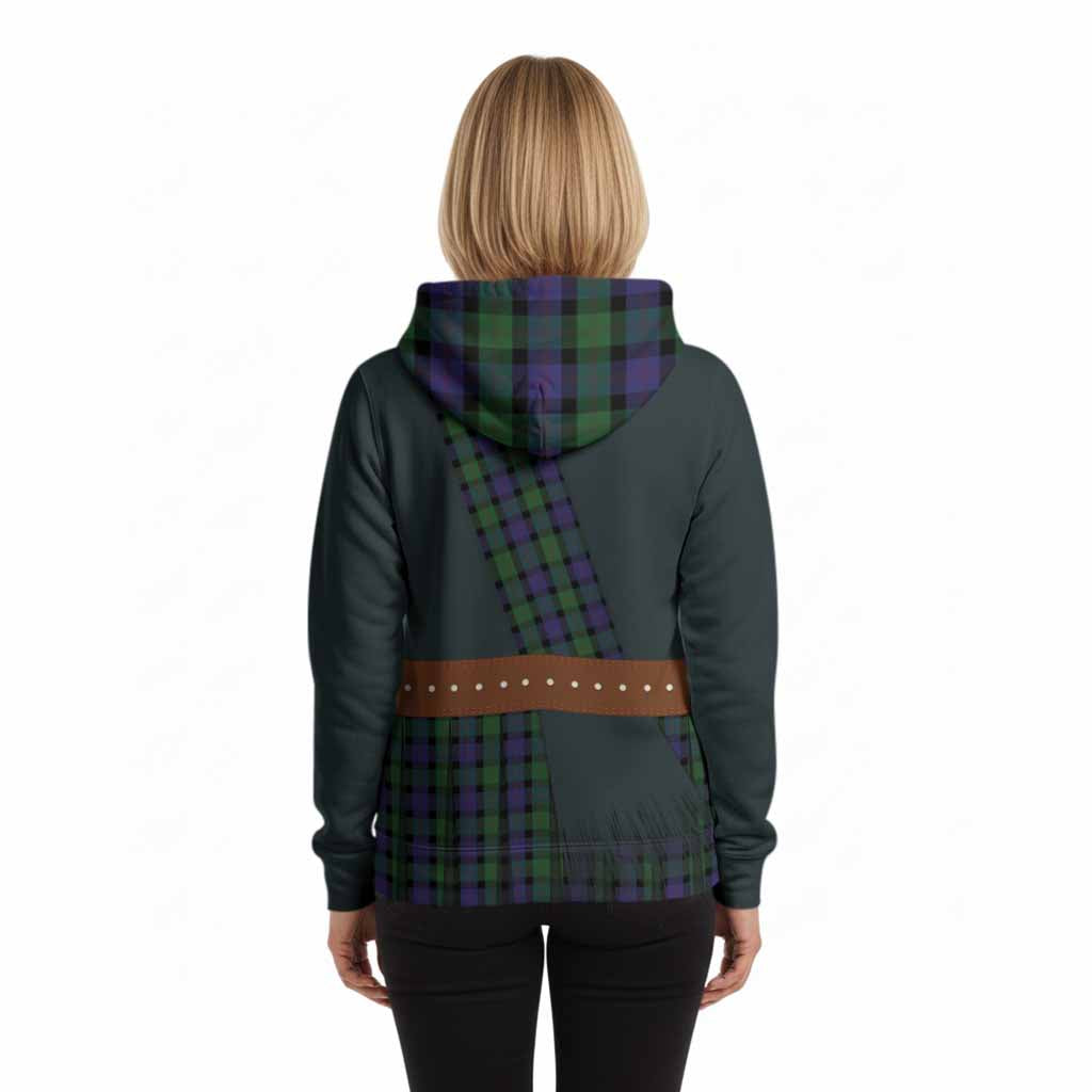 Blair Tartan Crest Hoodie Kilt Costume Style
