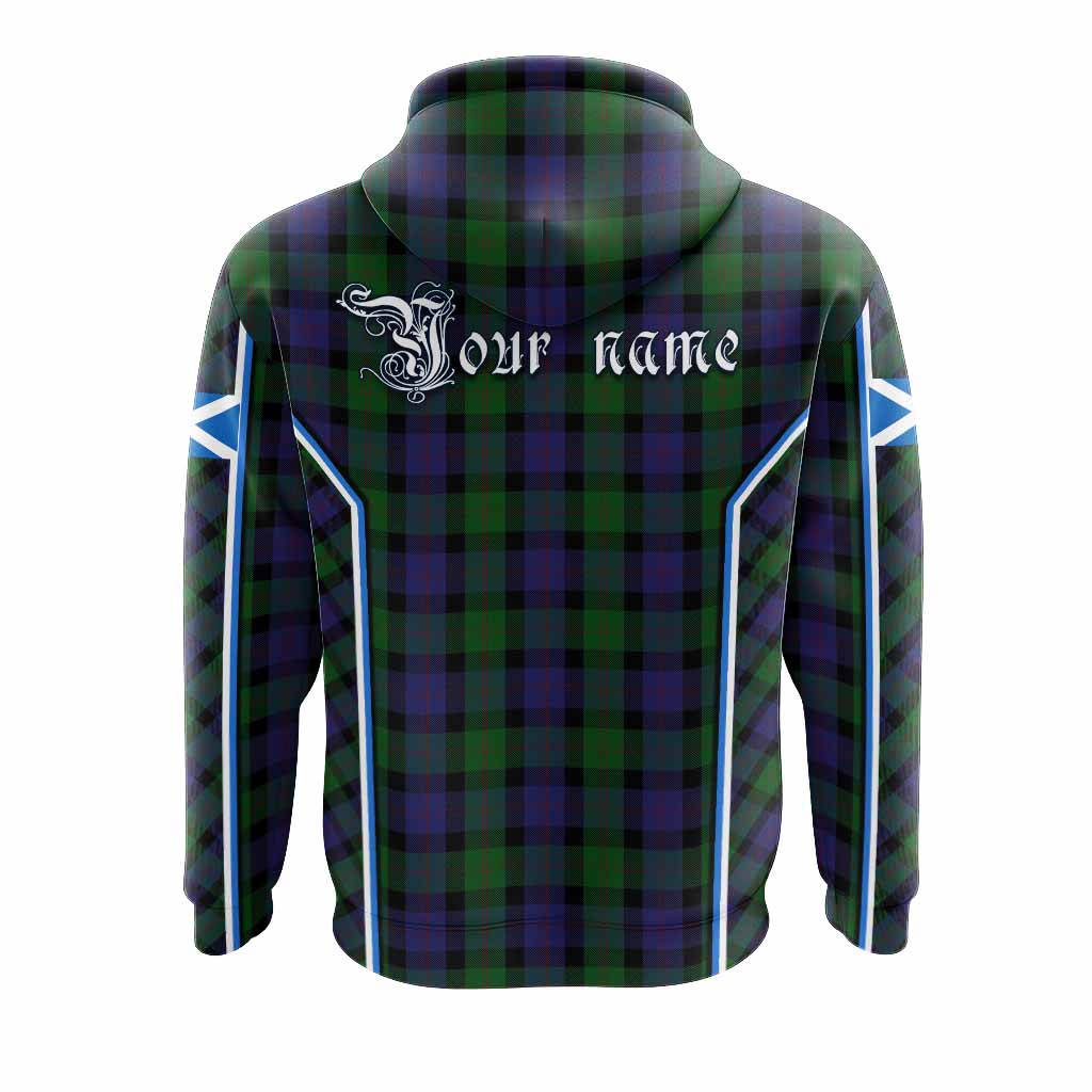 Blair Tartan Crest Hoodie Scotland Coat of Arm Flag Style - Tartan Vibes Clothing
