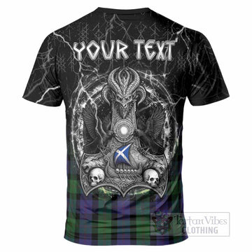 Blair Tartan Crest T-Shirt Celtic Odin's Raven Legacy