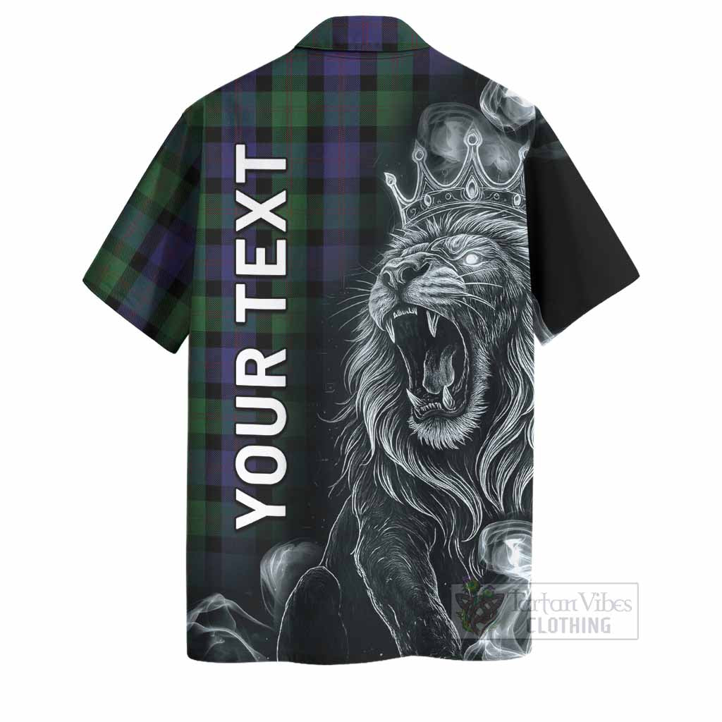 Blair Tartan Hawaiian Shirt Roaring Lion Heritage