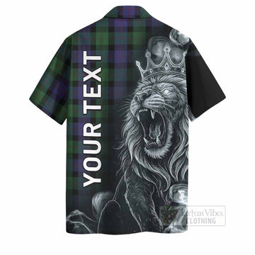 Blair Tartan Hawaiian Shirt Roaring Lion Heritage