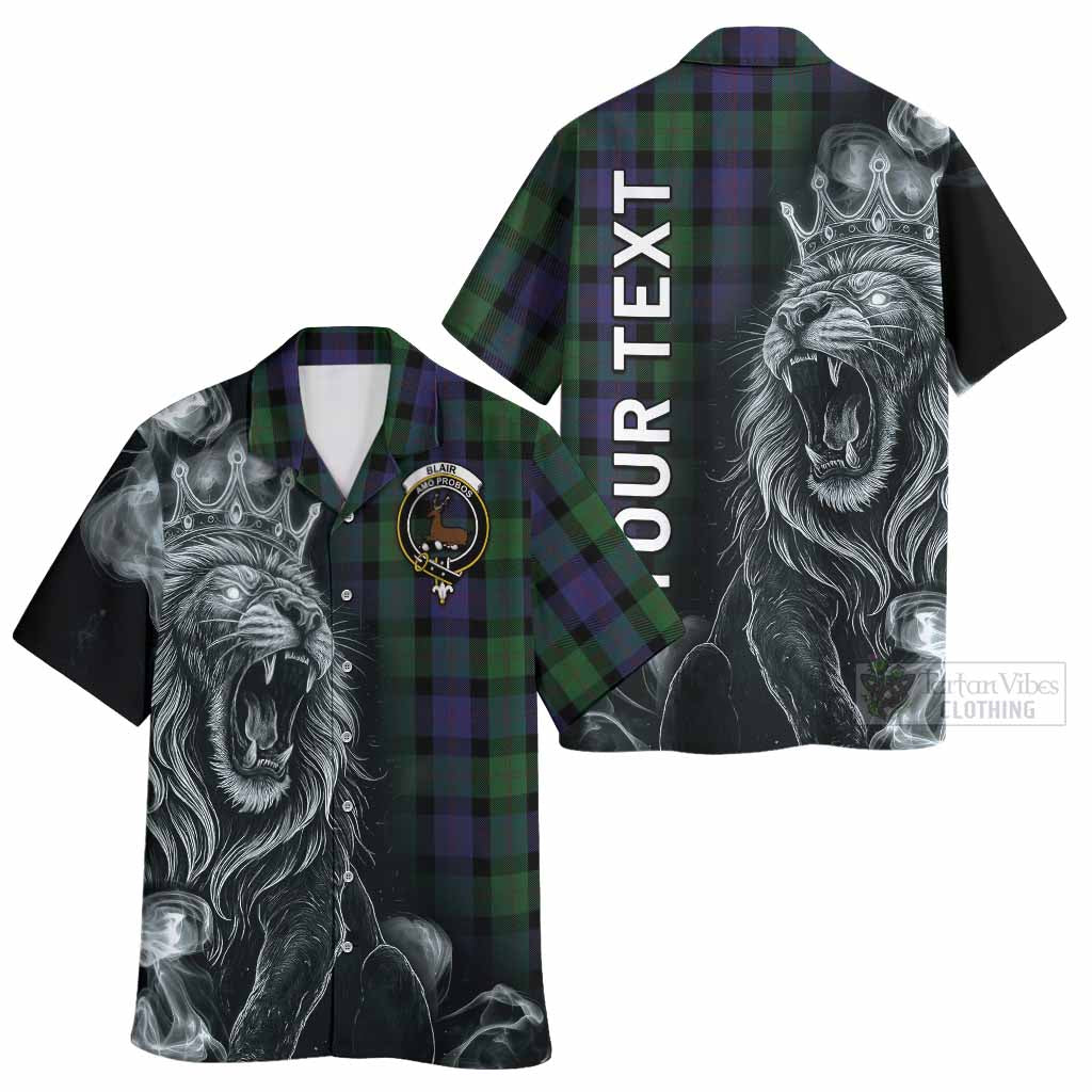 Blair Tartan Hawaiian Shirt Roaring Lion Heritage