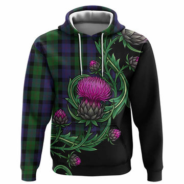 Blair Tartan Hoodie Resilient Scottish Thistle