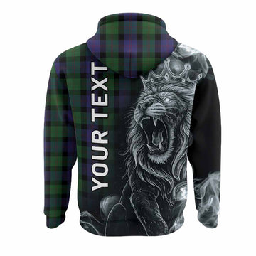Blair Tartan Hoodie Roaring Lion Heritage