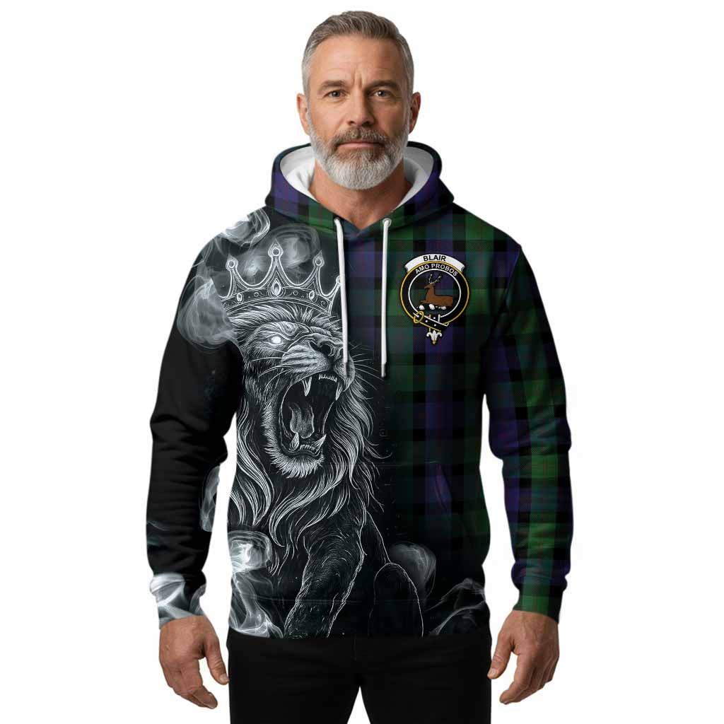 Blair Tartan Hoodie Roaring Lion Heritage