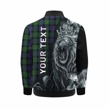 Blair Tartan Kid Bomber Jacket Roaring Lion Heritage