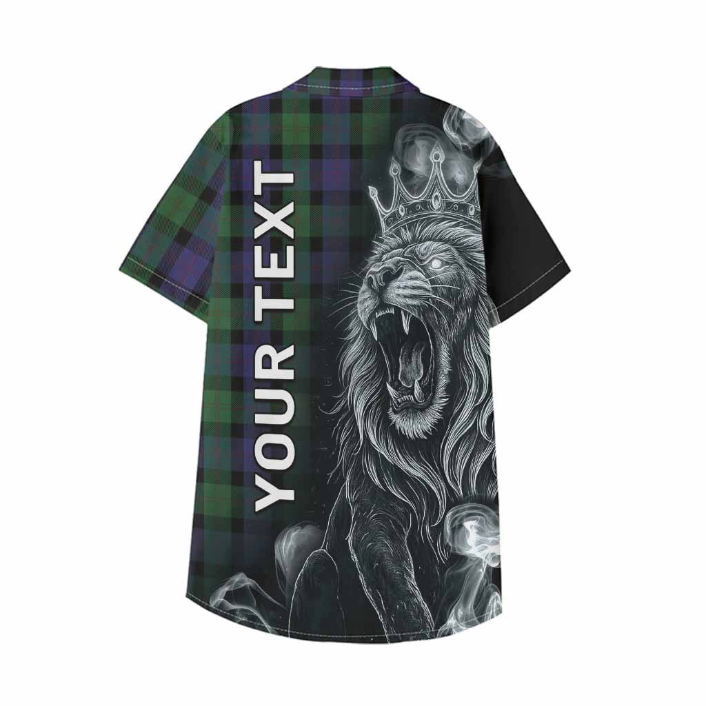Blair Tartan Kid Hawaiian Shirt Roaring Lion Heritage