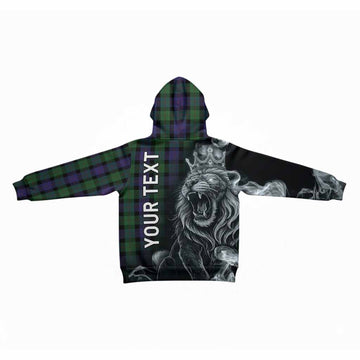Blair Tartan Kid Hoodie Roaring Lion Heritage