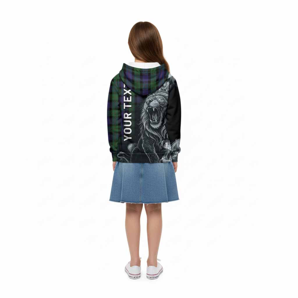 Blair Tartan Kid Hoodie Roaring Lion Heritage