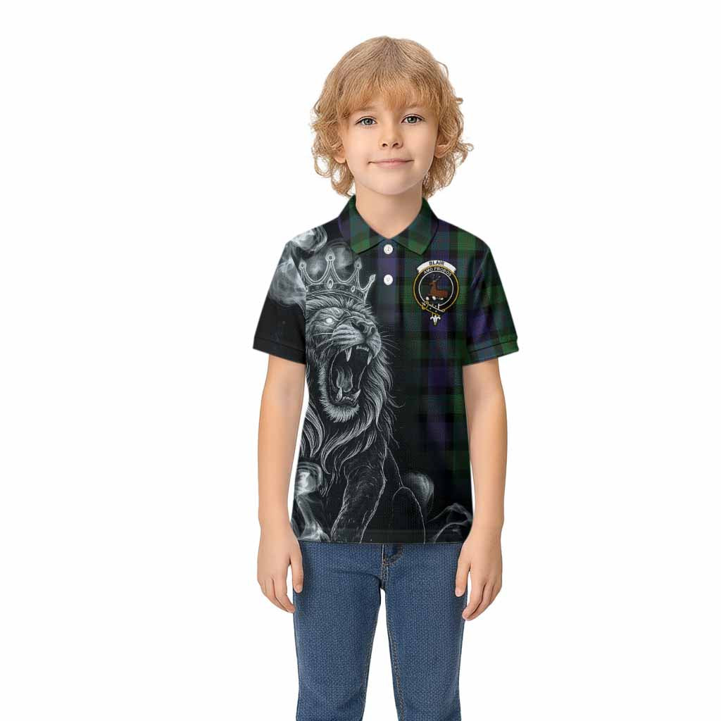 Blair Tartan Kid Polo Shirt Roaring Lion Heritage