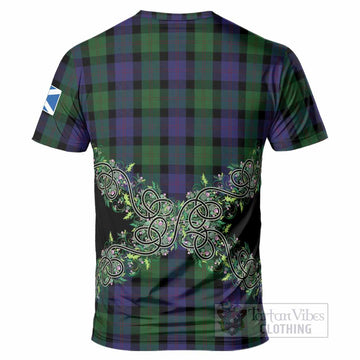Blair Tartan T-Shirt Thistle Scottish Spirit