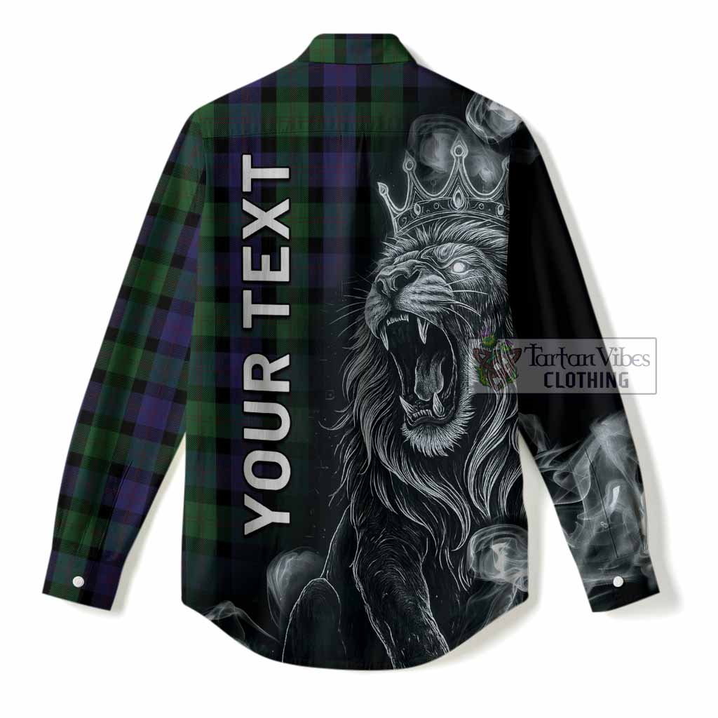Blair Tartan Women Casual Shirt Roaring Lion Heritage