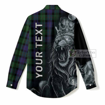Blair Tartan Women Casual Shirt Roaring Lion Heritage