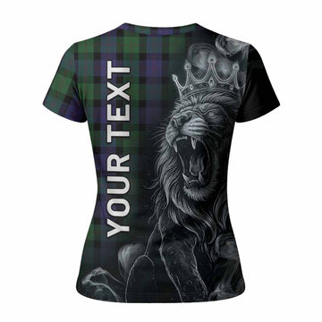 Blair Tartan Women T shirt Roaring Lion Heritage