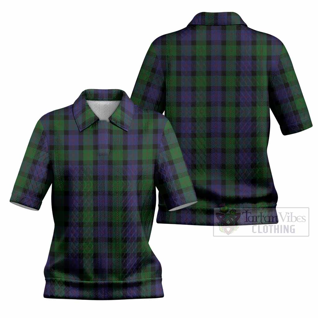 Blair Tartan Women’s Polo Sweater Top