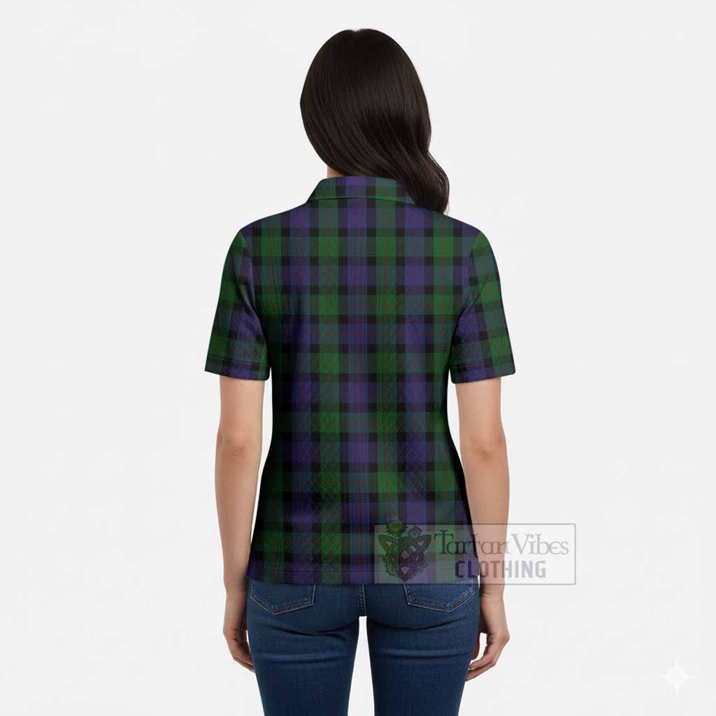 Blair Tartan Women’s Polo Sweater Top