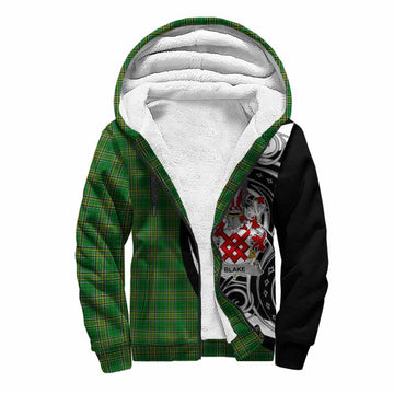 Blake Irish Clan Sherpa Hoodie Celtic Circle Style
