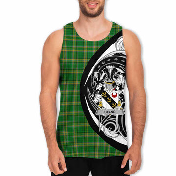 Tartan Vibes Clothing Bland Irish Clan Men's Tank Top Celtic Circle Style
