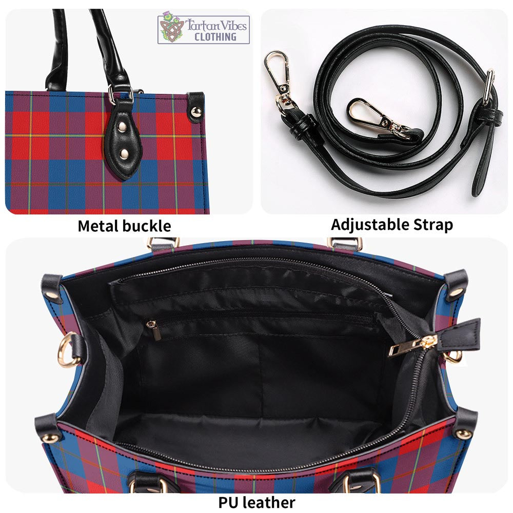 Blane Tartan Luxury Leather Handbags - Tartan Vibes Clothing