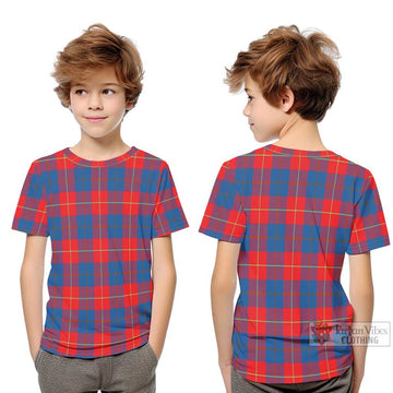 Blane Tartan Kid T-Shirt Youth XL Size14 - Tartan Vibes Clothing