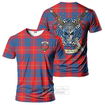 Blane Tartan T-Shirt with Family Crest Celtic Skull Style Kid's Shirt - Tartan Vibes Clothing