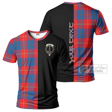 Blane Tartan T-Shirt with Family Crest and Half Of Me Style Kid's Shirt - Tartan Vibes Clothing