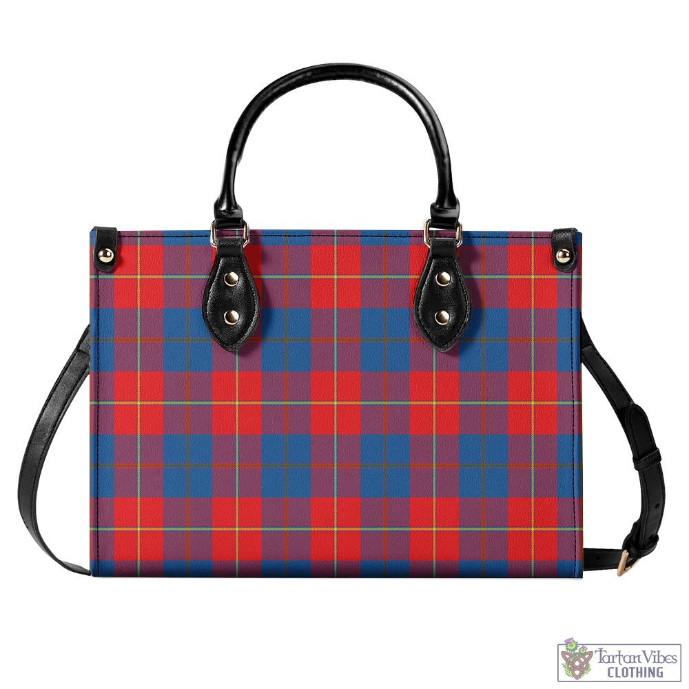 Blane Tartan Luxury Leather Handbags L - Tartan Vibes Clothing