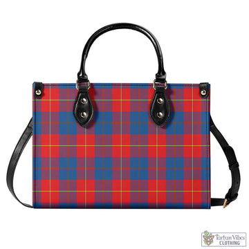 Blane Tartan Luxury Leather Handbags L - Tartan Vibes Clothing