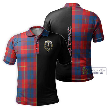 Blane Tartan Polo Shirt with Family Crest and Half Of Me Style Kid - Tartan Vibes Clothing