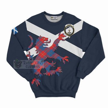 Blane Tartan Lion Rampant Sweatshirt Proudly Display Your Heritage with Alba Gu Brath and Clan Name Unisex - Tartan Vibes Clothing