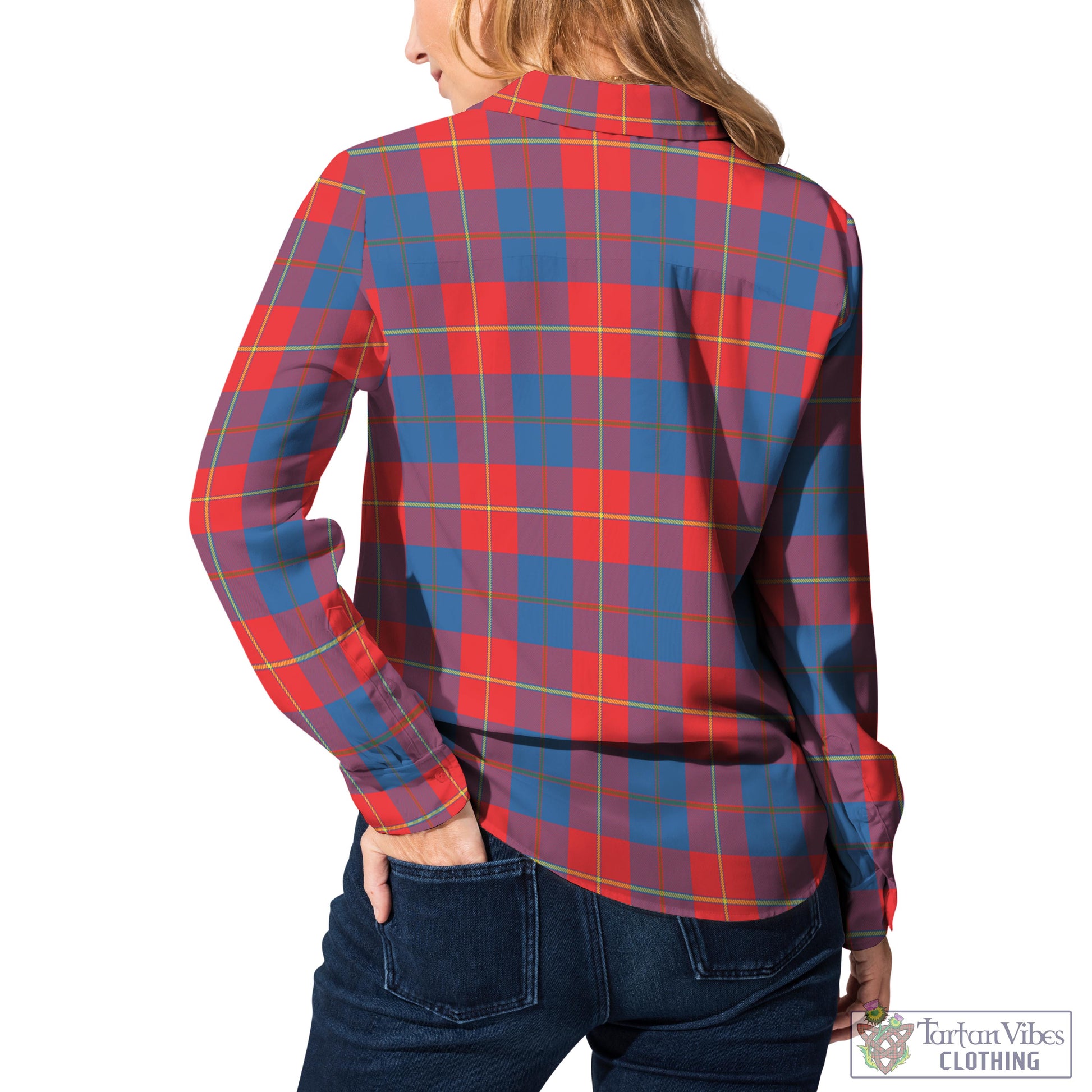 Blane Tartan Women's Casual Shirt Female - Tartan Vibes Clothing