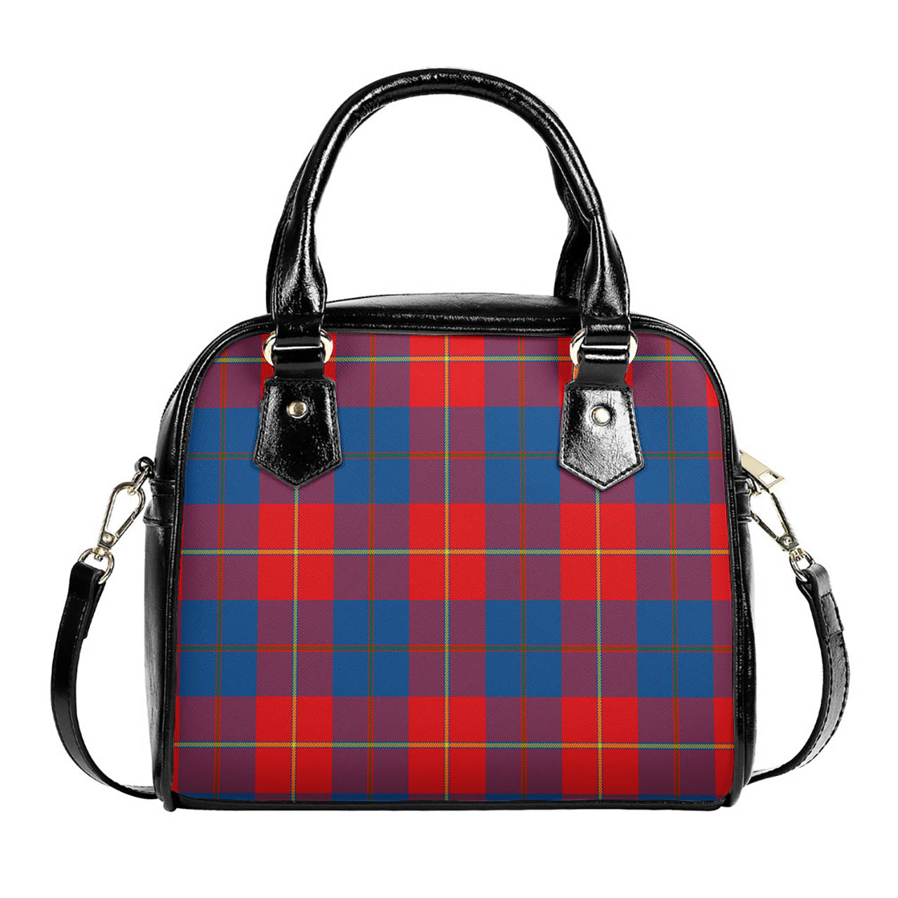 Blane Tartan Shoulder Handbags One Size 9*21*24 cm (3.54*8.27*9.45 inches) - Tartan Vibes Clothing