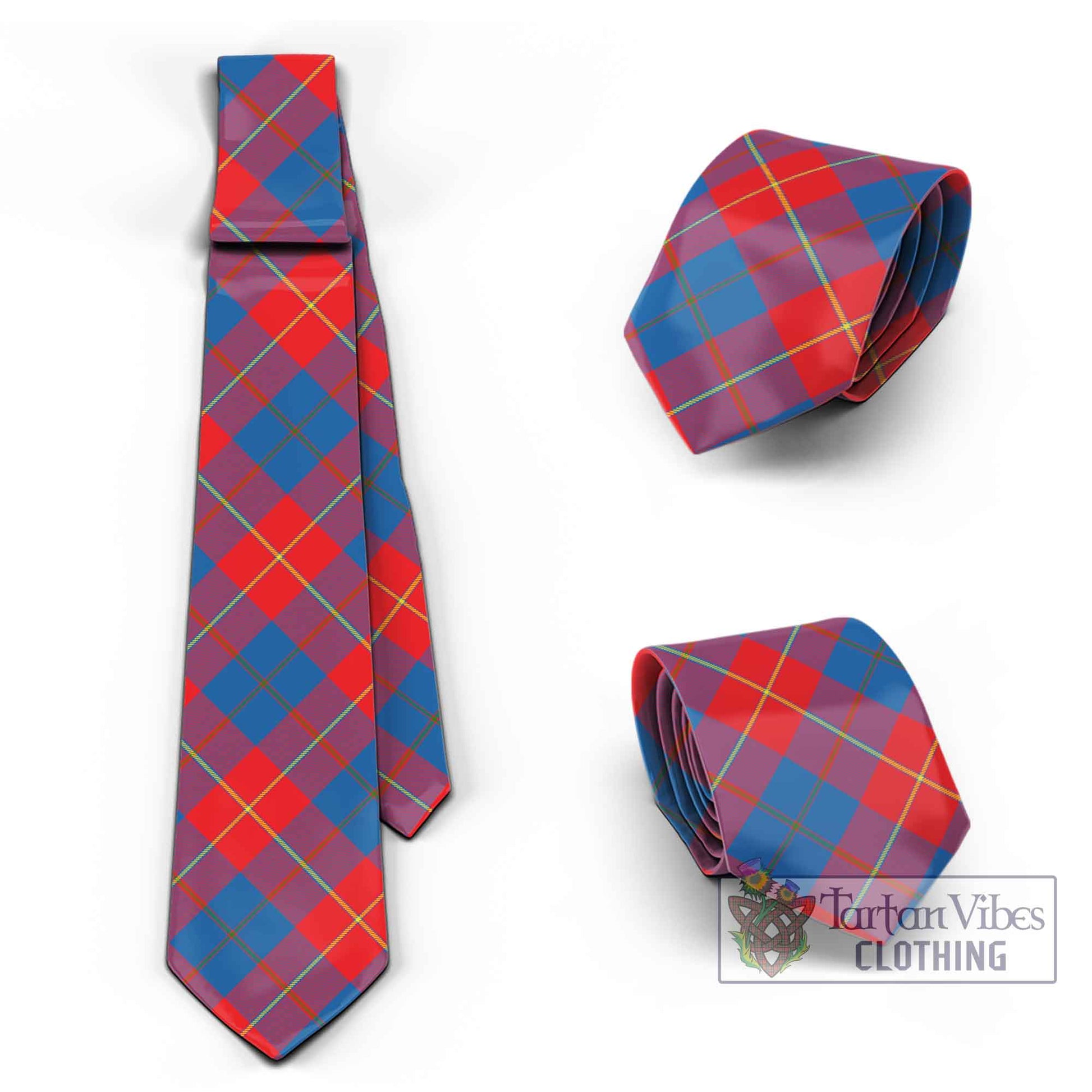 Blane Tartan Classic Necktie Cross Style Necktie One Size - Tartan Vibes Clothing