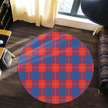 Blane Tartan Round Rug Premium Round Rug - Tartan Vibes Clothing