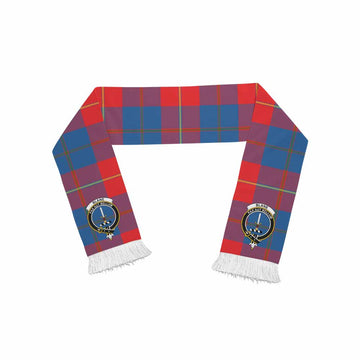 Tartan Vibes Clothing Blane Tartan Ruffneck Scarf with Family Crest