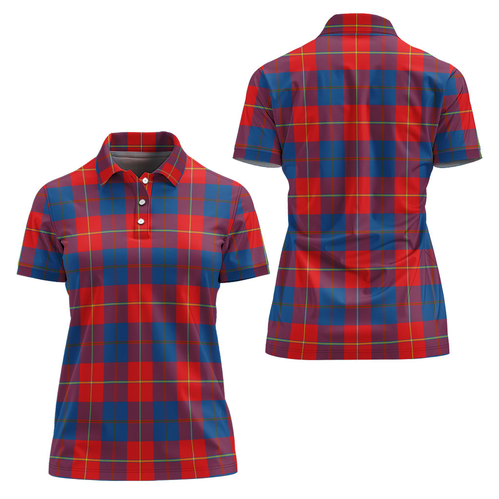 Blane Tartan Polo Shirt For Women Women - Tartan Vibes Clothing