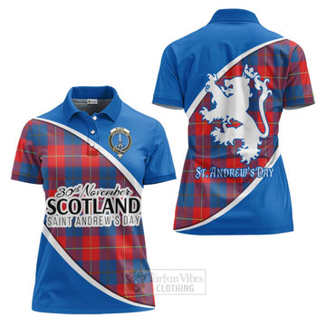 Blane Family Crest Tartan Women's Polo Shirt Celebrate Saint Andrew's Day in Style Women - Tartan Vibes Clothing