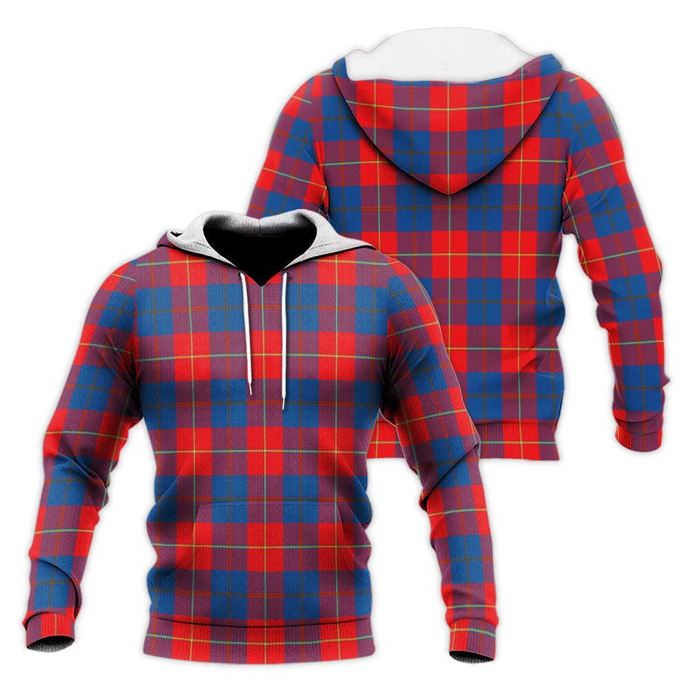 Blane Tartan Knitted Hoodie Unisex - Tartan Vibes Clothing