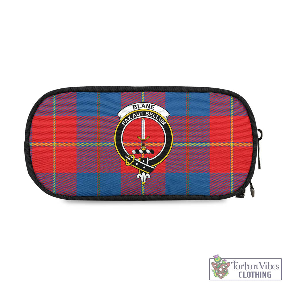Blane Tartan Pen and Pencil Case with Family Crest One Size 4.13*8.74 inch - Tartan Vibes Clothing