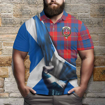 Blane Tartan Polo Shirt with Family Crest Scotland Patriotic Style Kid - Tartan Vibes Clothing