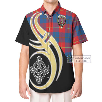 Blane Tartan Hawaiian Shirt with Family Crest and Celtic Symbol Style Kid - Tartan Vibes Clothing