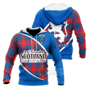 Blane Family Crest Tartan Knitted Hoodie Celebrate Saint Andrew's Day in Style Unisex Knitted Pullover Hoodie - Tartan Vibes Clothing