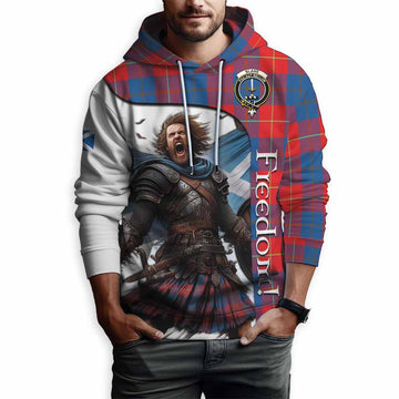 Blane Crest Tartan Hoodie Inspired by the Freedom of Scottish Warrior Pullover Hoodie - Tartan Vibes Clothing