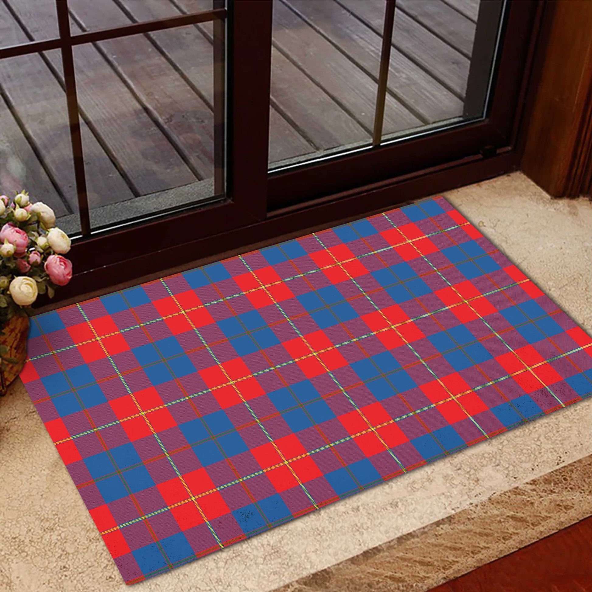 Blane Tartan Rubber Doormat L 60*90cm - Tartan Vibes Clothing