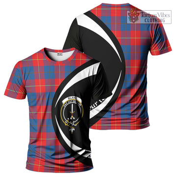 Blane Tartan T-Shirt with Family Crest Circle Style Kid's Shirt - Tartan Vibes Clothing