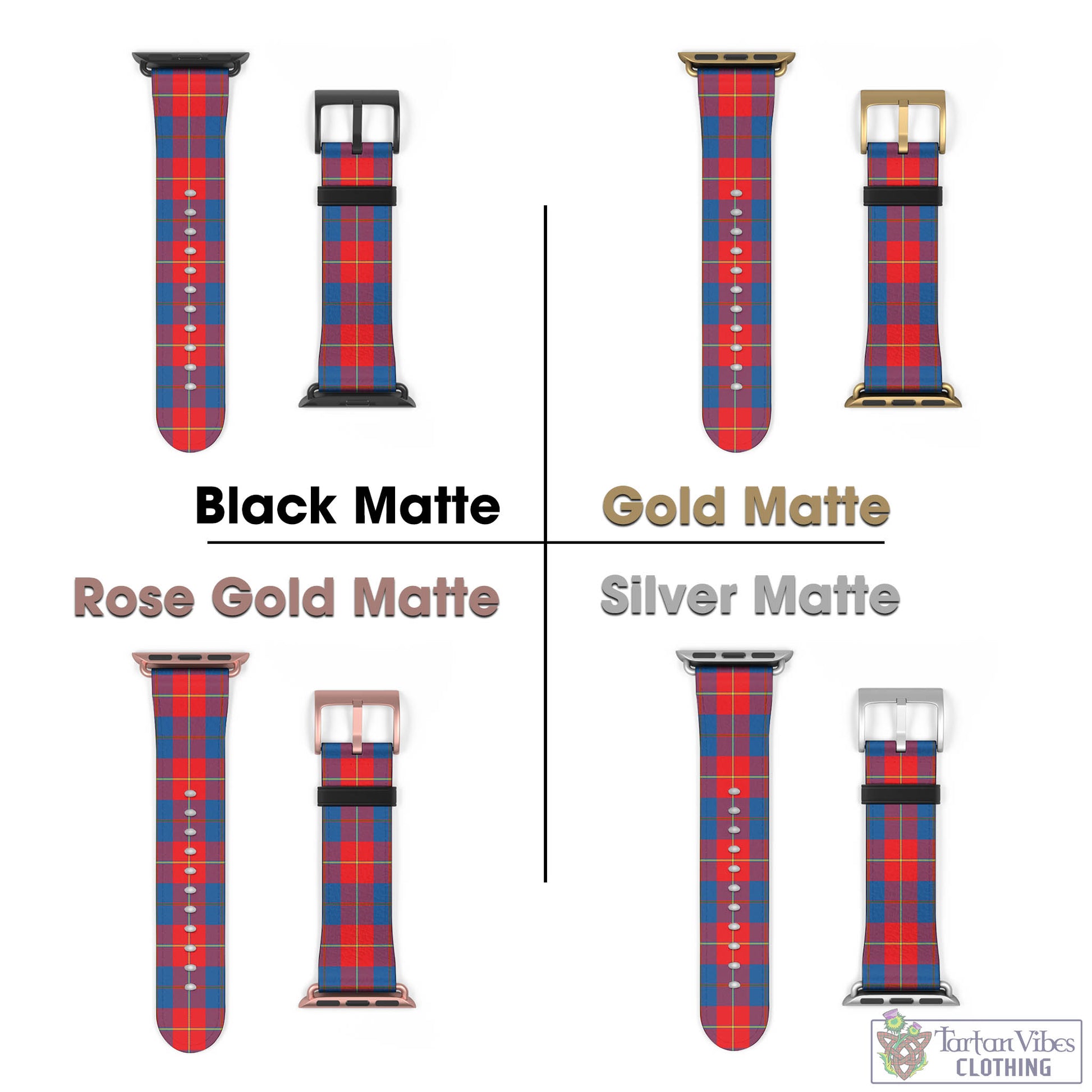 Blane Tartan Watch Band 42 - 45 mm - Tartan Vibes Clothing